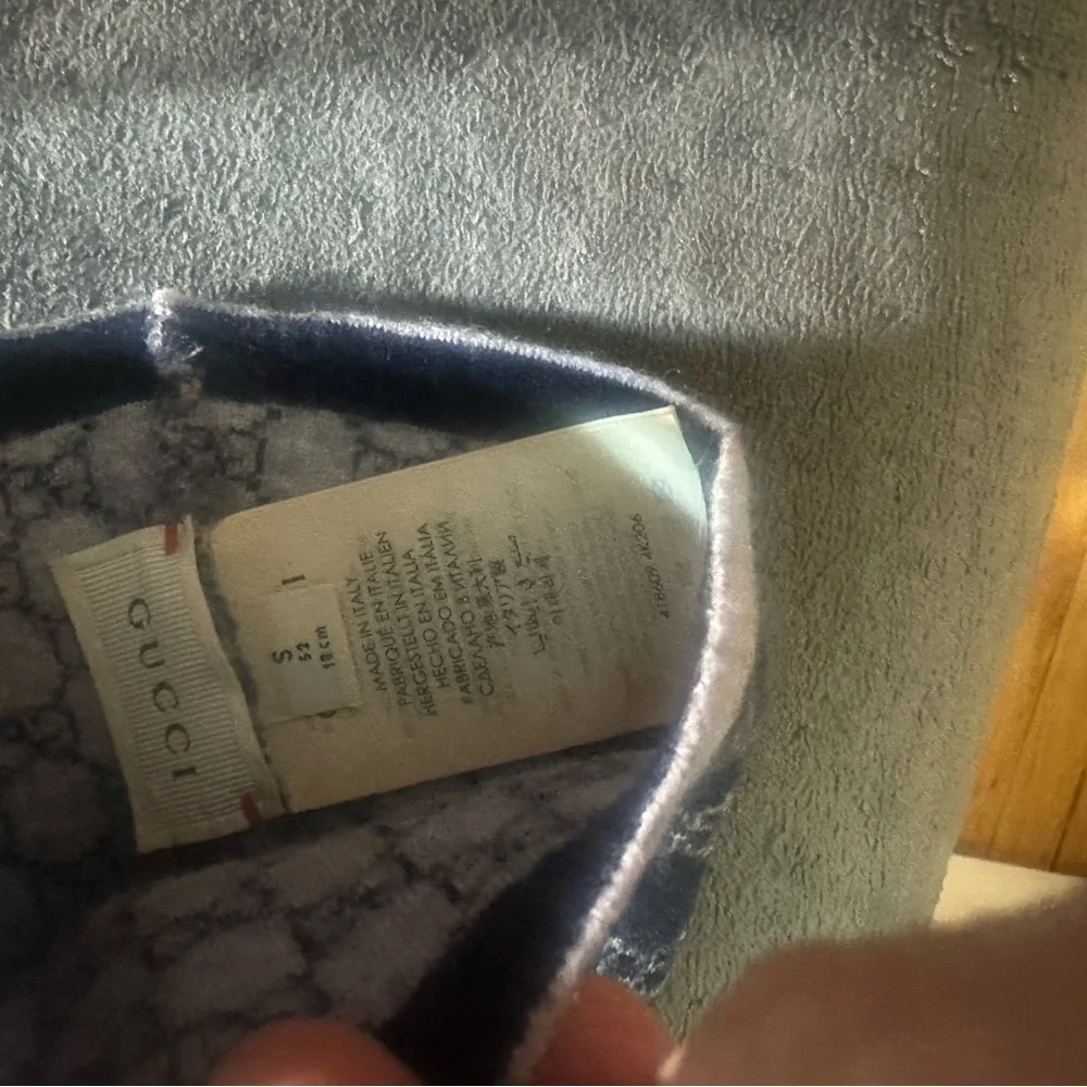 Gucci Blue and Gray Beanie - Picture 5 of 5